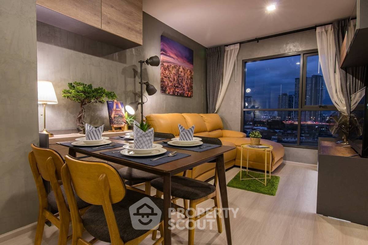 2 居公寓位于 Life Sukhumvit 48，靠近 BTS Phra Khanong（ID 2074053）
