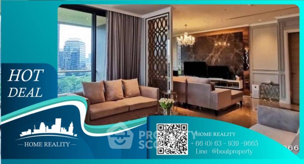 2-BR Condo at Sindhorn Residence near BTS Ratchadamri (ID 1779513)