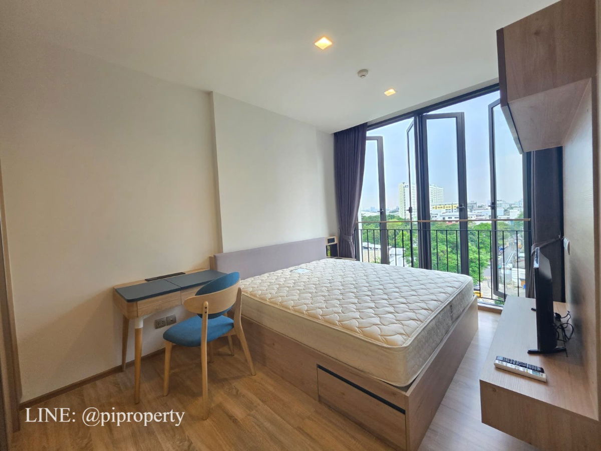 River view 2 Bedrooms unit for rent in Kawa Haus. T77 community with a British international school Prep and Sansiri farm. On Nut living area.