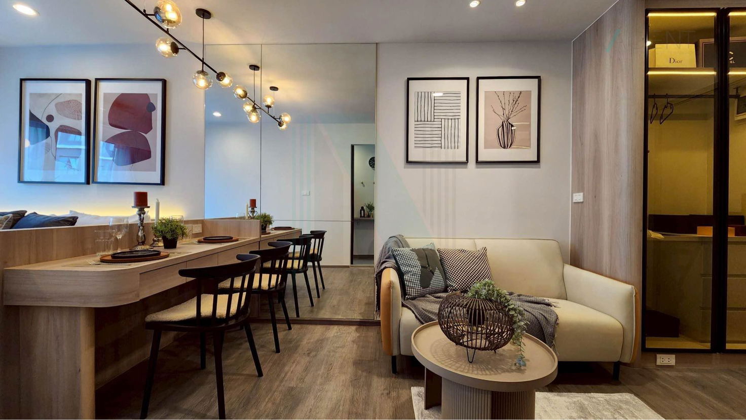 For Rent Condo REGENT HOME WUTTHAKAT Building 1, Floor 33,1 bed room, Room size 26 sqm