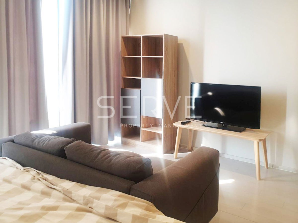 🔥32K🔥 - Studio with Partition 45.5 sq.m. Super High Fl. 35+ Perfect Location BTS Phloen Chit at Noble Ploenchit Condo / For Rent