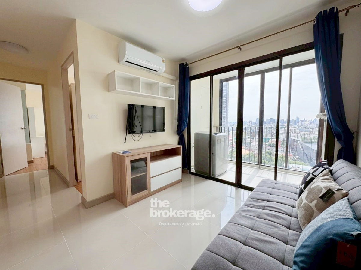 Line: @thebrokerage Ideo Ladprao 5, 2 bedrooms, 2 bathrooms, 56 sqm, 23,000 baht!!