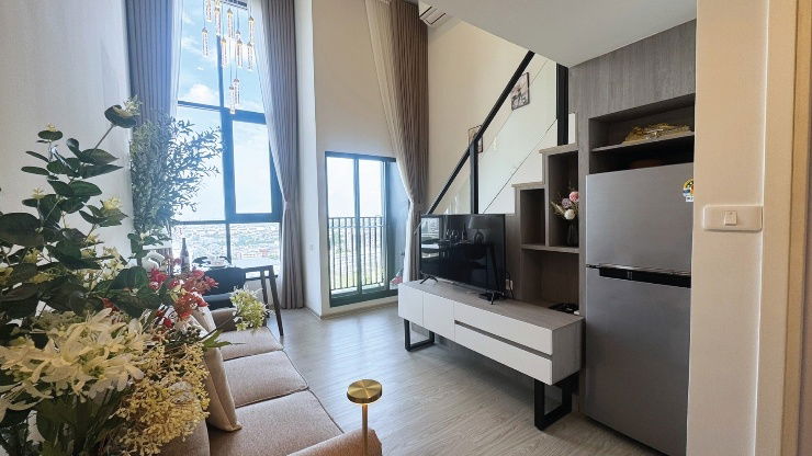 Origin plug and play Ramkhamhaeng, beautiful room, high floor