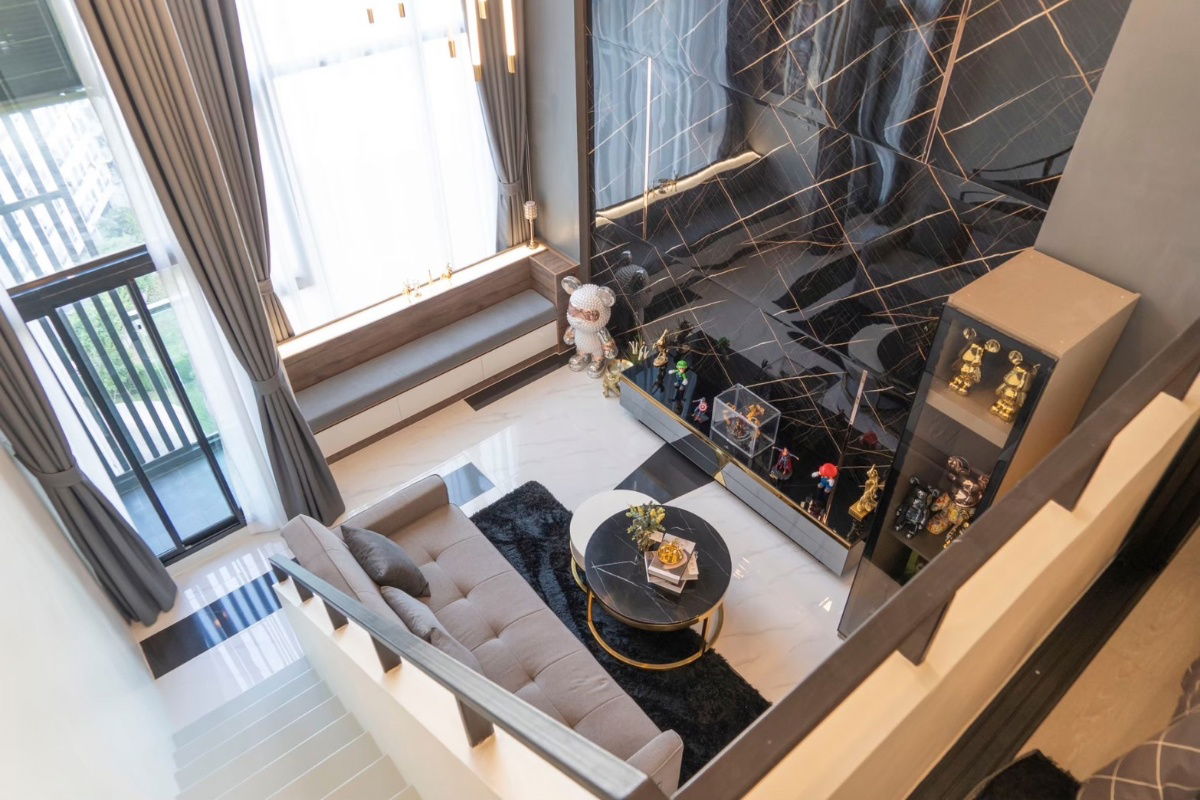 For Rent Condo KNIGHTSBRIDGE PHAHOLYOTHIN INTERCHANGE Building 1, Floor 14,Duplex, Room size 46 sqm