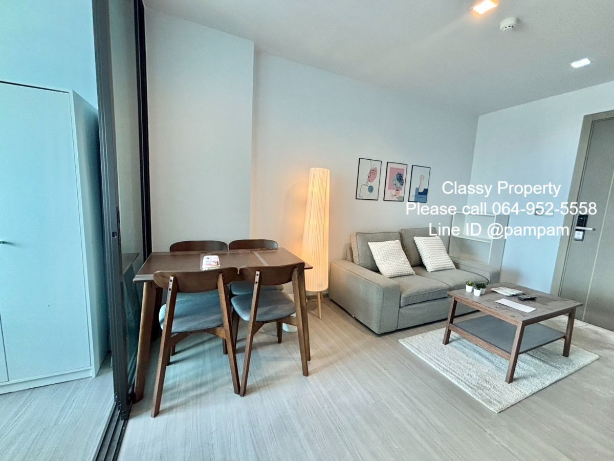 *** Condo for rent : Life Asoke-Rama 9  1 Bed 1 Bath High floor Fully furnished near MRT Rama9 21,000 baht 🔥🔥🔥***