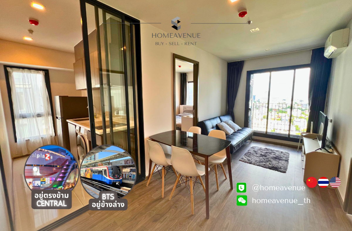 🏠 Highlight Room of the Week 🌟 Best Price in the Market! 🔥 2-Beds 48sqm‼️Cheaper than market 🚇Near MRT💥Move in now 📲Line: @homeavenue ⭐HA-4914