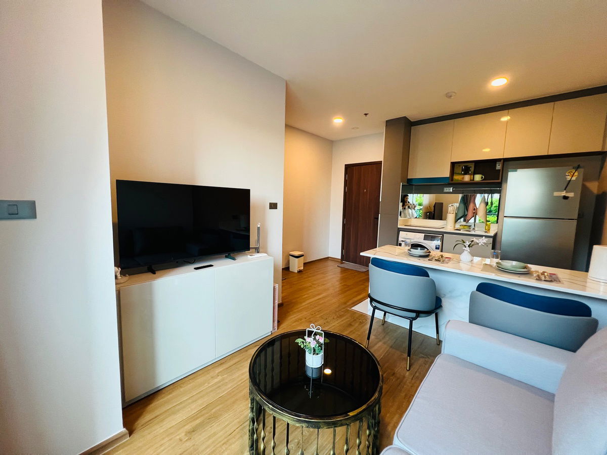 ✅For rent, Arise Charoen Muang, new room, 4th floor, garden view, 1 bedroom ☎️064-792-4426 (Ben)