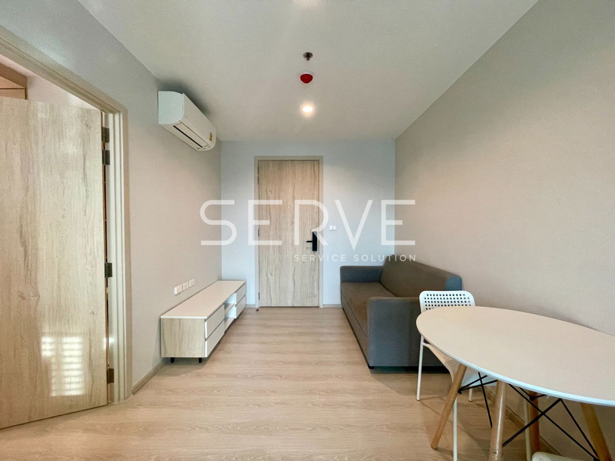 1 Bed Homey Style Closed Kitchen Good Location 20 Steps From MRT Si La Salle Station   @ Nue Noble Srinakarin Lasalle