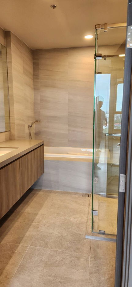 Pet-friendly 2-bedroom condo for rent in Whizdom the Forestias Condominium, near Mega Bangna Shopping Center