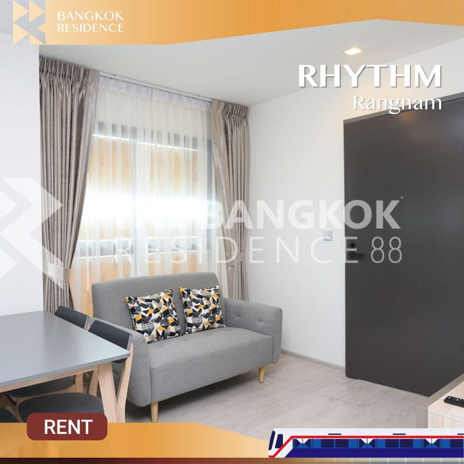Book now! RHYTHM Rangnam 🌟 Beautiful fully furnished unit, great price 💸 Near BTS Victory Monument