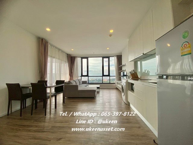 2 bedroom condo, Knightsbridge The Ocean, Sriracha, Chonburi, rental price 20,000 baht/month