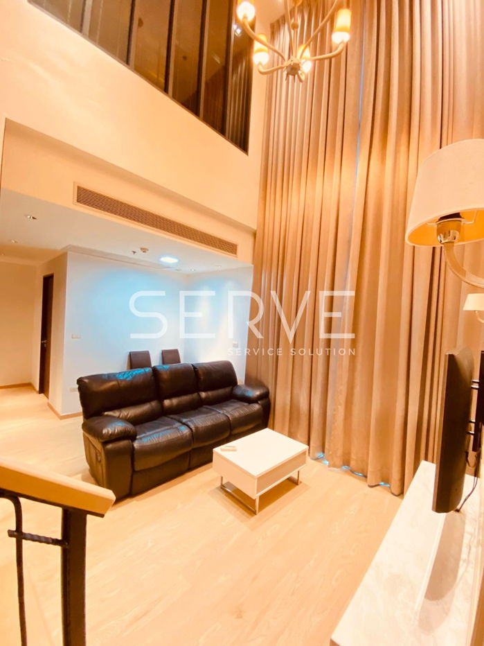 Duplex 2 Beds with Bathtub Nice Room & Good Location Next to BTS Ratchathewi 0 m.  @  Pyne by Sansiri