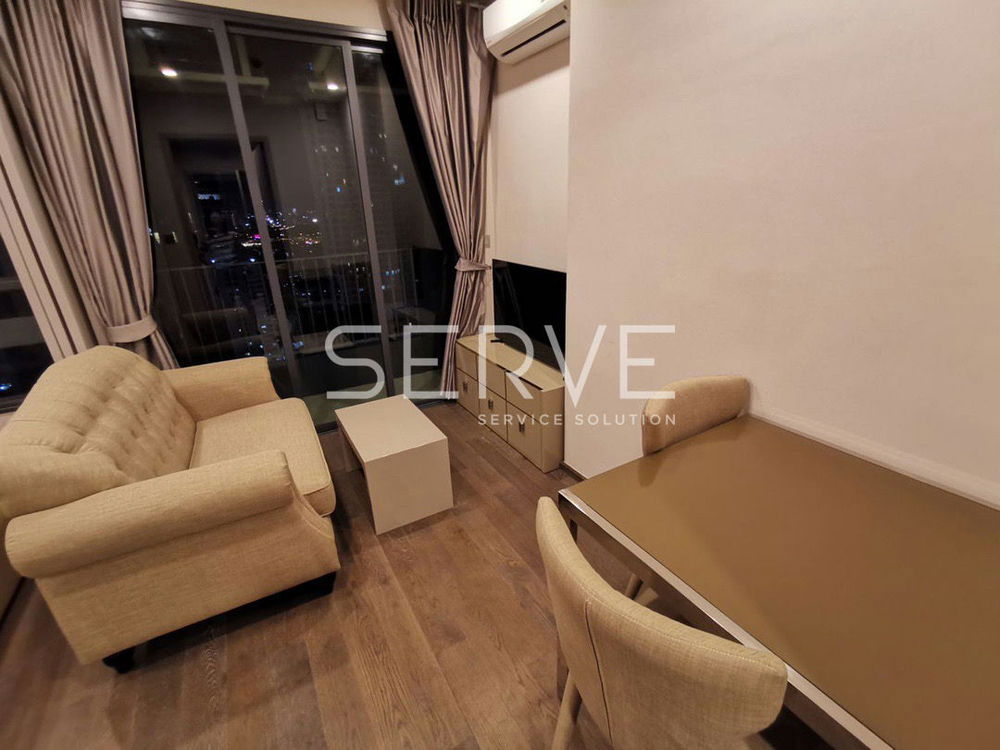 အခန်းကျယ် ကျယ်ဝန်းသော အိပ်ခန်း 1 ခန်း တည်နေရာကောင်း BTS Ratchathewi 390 m အနီး။