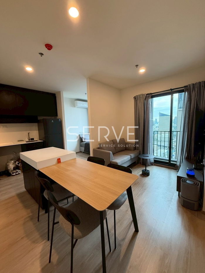 2 Beds Large Room Super High Fl. 30+ City View  Nice Room Fully furnished Good Location Close to MRT Phra Ram 9 @  NUE District R9