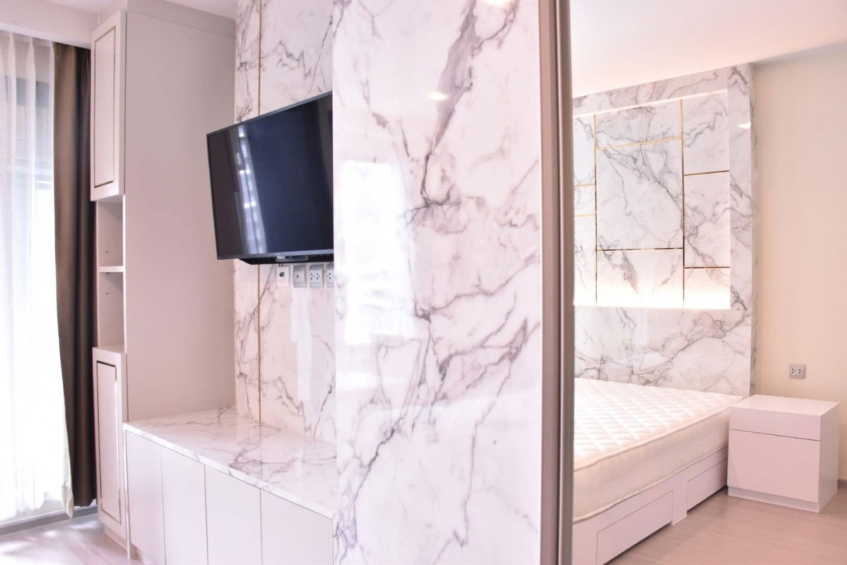 🎈#MT2304_042🎈𝗙𝗼𝗿 𝗥𝗲𝗻𝘁 1️⃣8️⃣k.🔥🔥 #Near BTS Ha Yaek Lat Phrao ✨#Vacant room 18 Dec 2025 Life Lat Phrao Condo