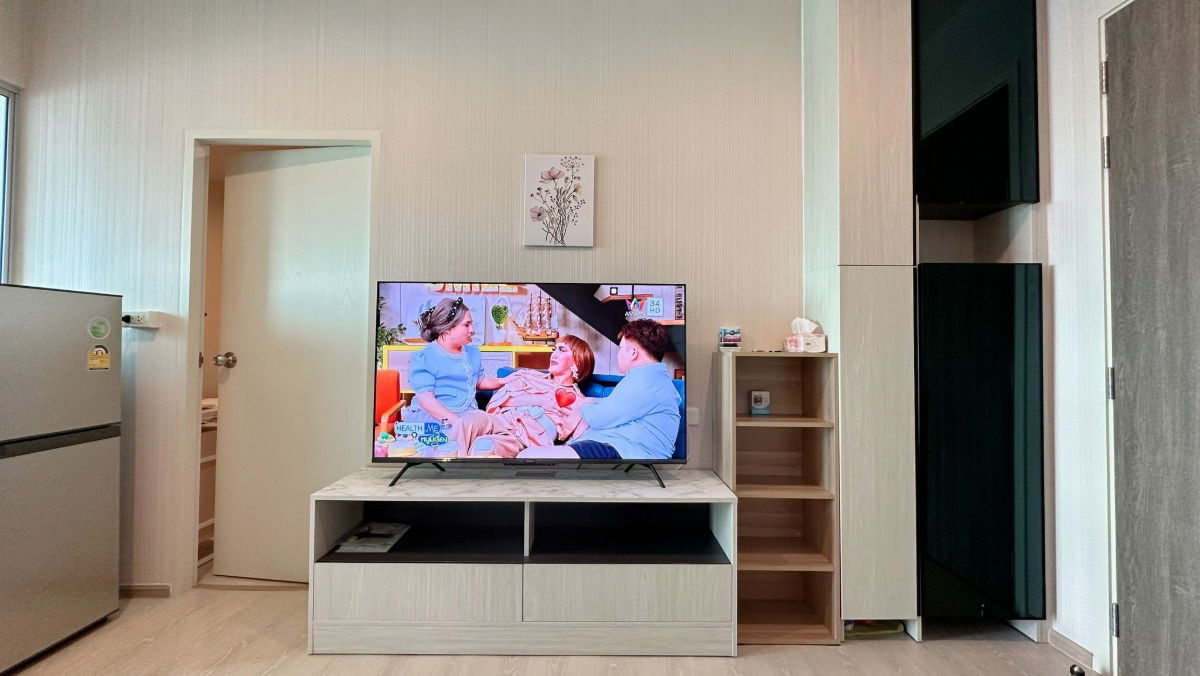 ✨ Washing machine included. Niche Mono Sukhumvit - Pu Chao Condo, 1 bedroom, 33 sq m, Building A, 5th floor, only 10,000 baht 🏡💖