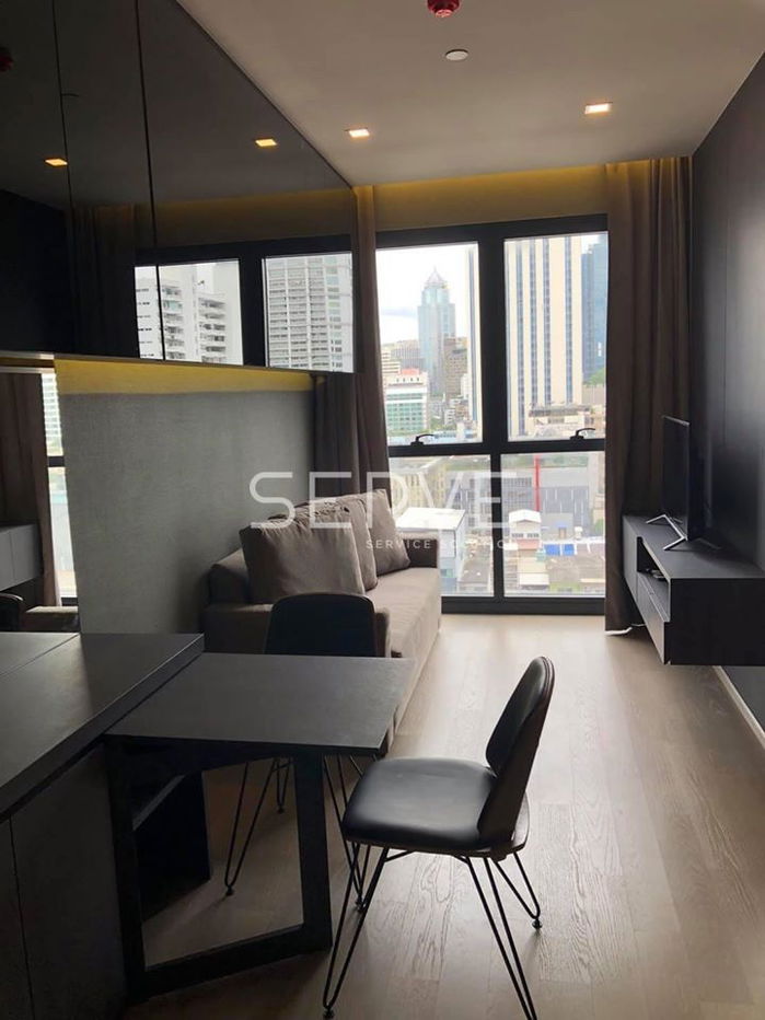 🔥25K🔥 - 1 Bed 31 sq.m. High Fl. 10+ Good Location MRT Sukhumvit 20 m. and BTS Asok 230 m. at Ashton Asoke Condo / For Rent