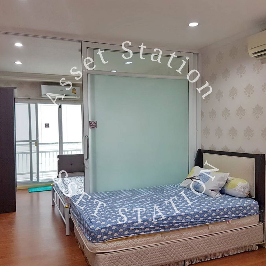 Grand Park View Asoke for rent, 2 bedrooms, partitioned room, available this January, near BTS Phetchaburi