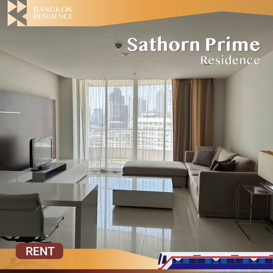 Sathorn Prime Residence 🌟 Spacious & Stylish Unit with Great Price ⚡️ Near BRT Arkhan Songkhro
