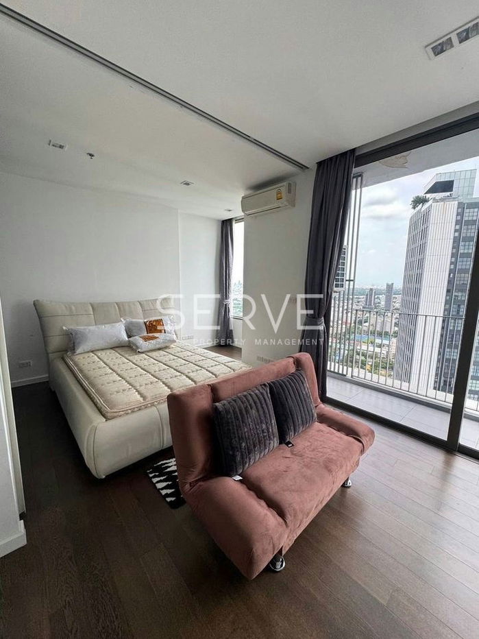 🔥25K🔥 - 1 Bed with Partition Super higth Fl. 35+ Good Location Close to BTS Chong Nonri 650 m. at Nara 9 by Eastern Star Condo / For Rent