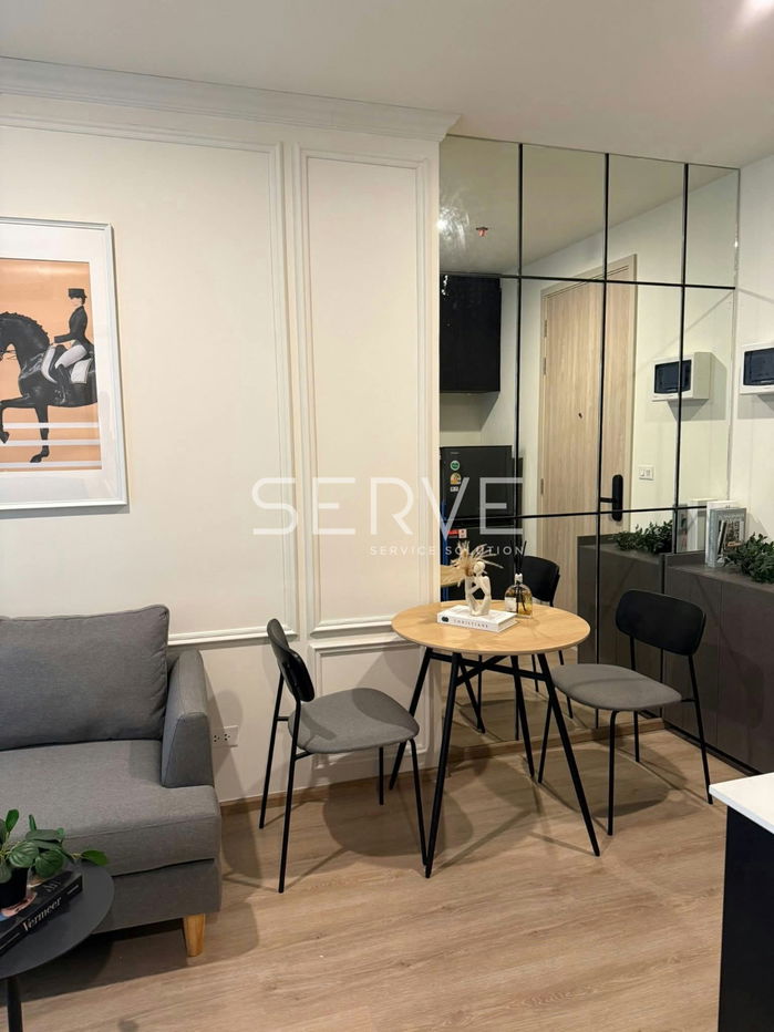 1 Bed Nice Room City View Fully furnished New Condo Good Location MRT Phra Ram 9  220 m.  @  NUE District R9