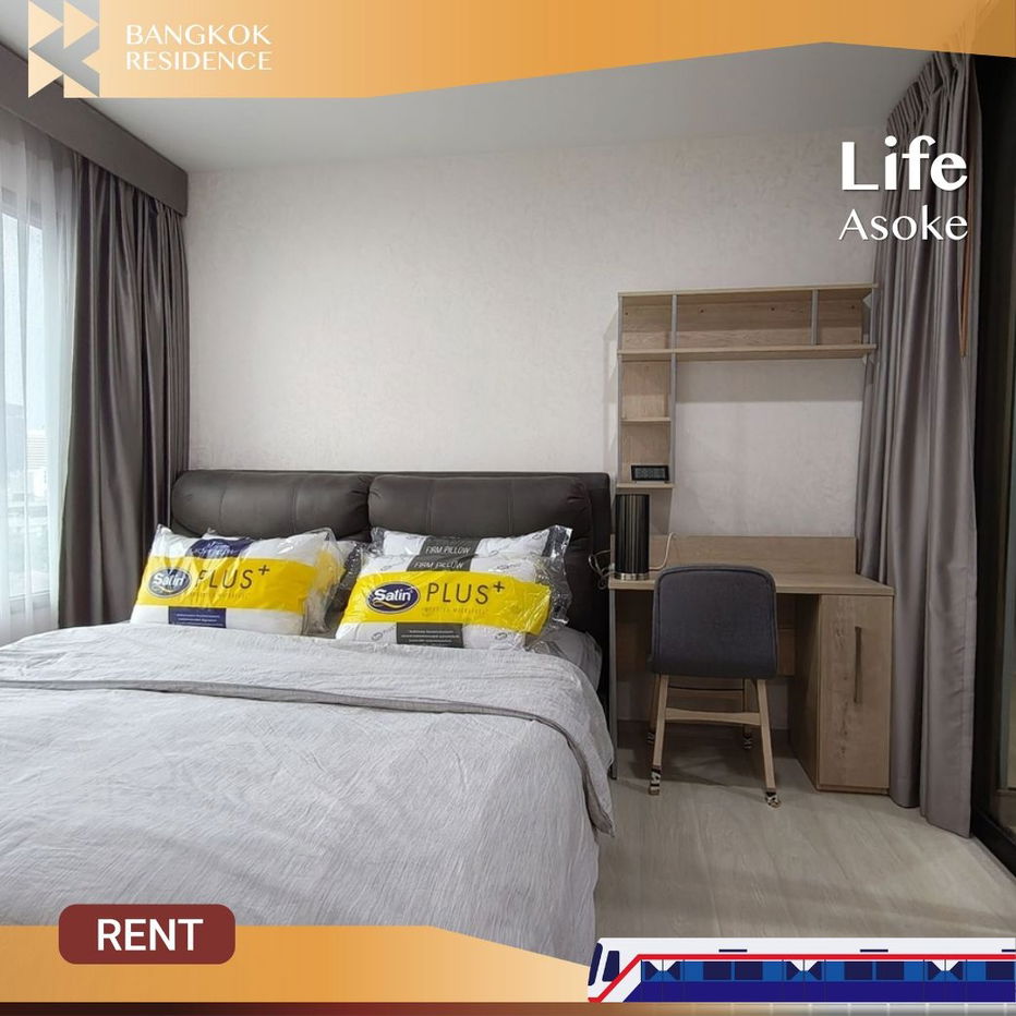 Life Asoke ⭐ Beautiful unit & Newly renovated ✨ Near MRT Phetchaburi