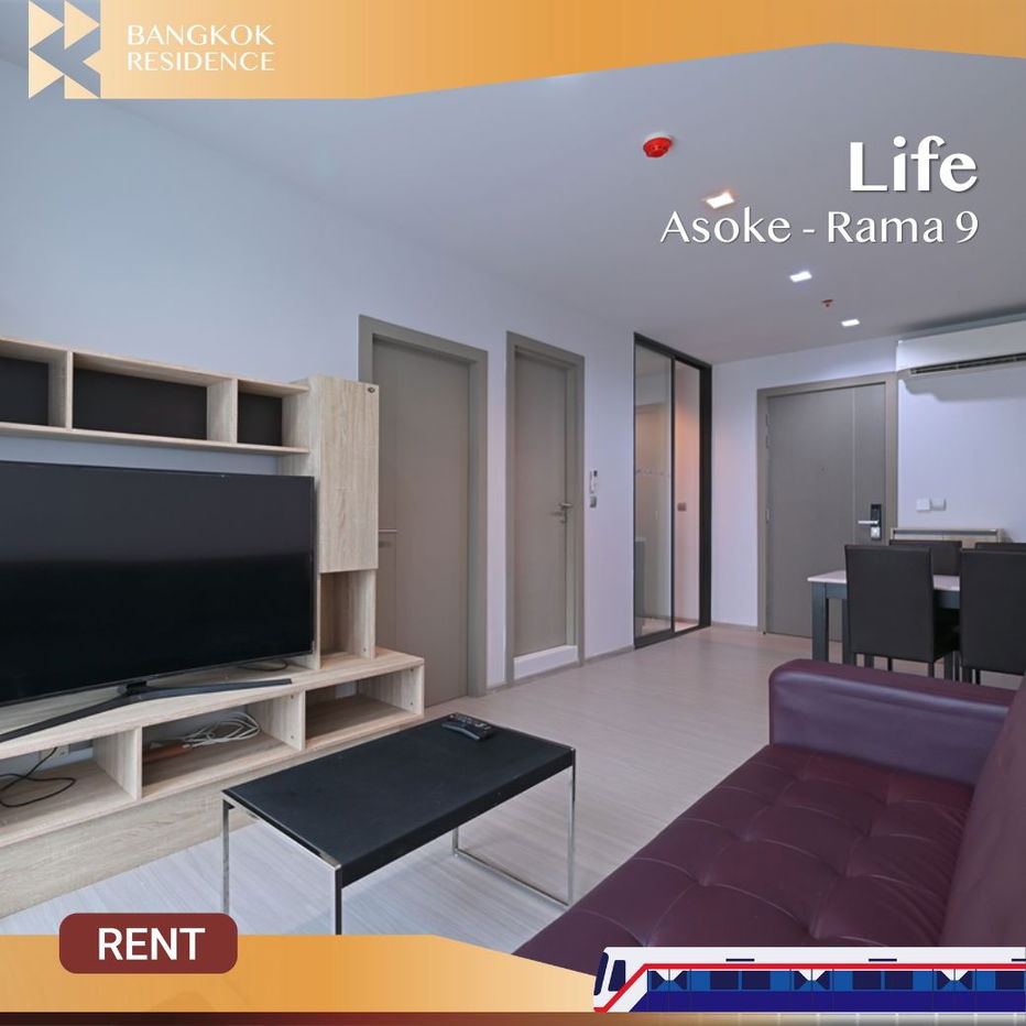 Life Asoke - Rama 9 💫  Stylish unit at a great price! 💸 Near MRT Rama9