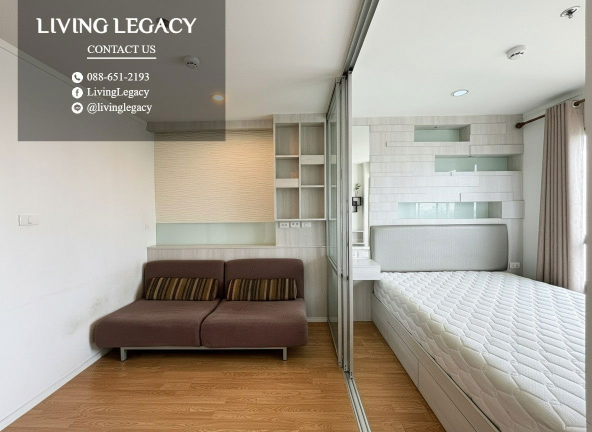 SN1USO Condo For Rent Lumpini Place Srinakarin - Huamark Station 24 Sq.M. Floor 25 Building B line id : @livinglegacy