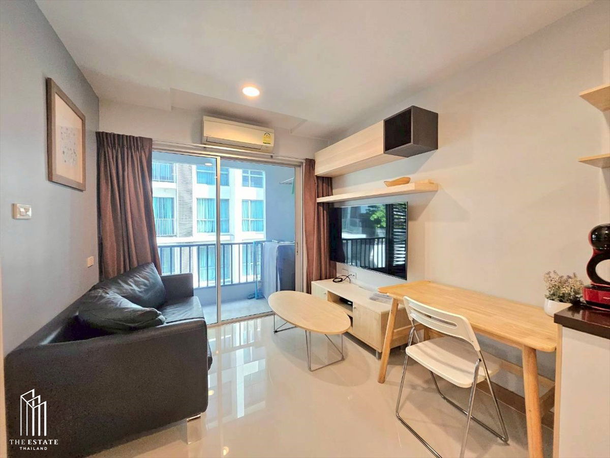 For rent Whizdom @ Punnawithi Station near BTS Punnawithi Size 35.41 sq.m. 1 bedroom @15,000 Baht