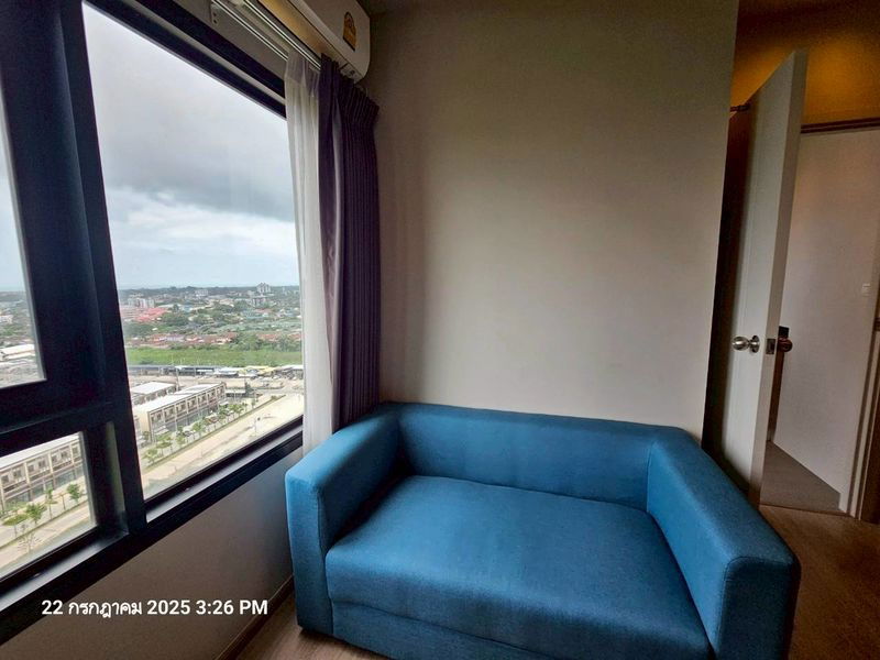 For Rent, Escent Rayong 1 Condo, room size 32 sq m.,