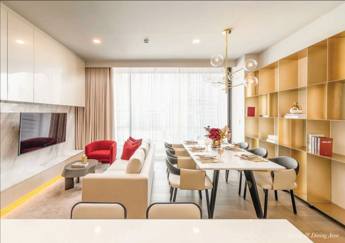 For Rent - CELES Asoke , Ultimate Luxury 2 bedrooms 2 bathrooms