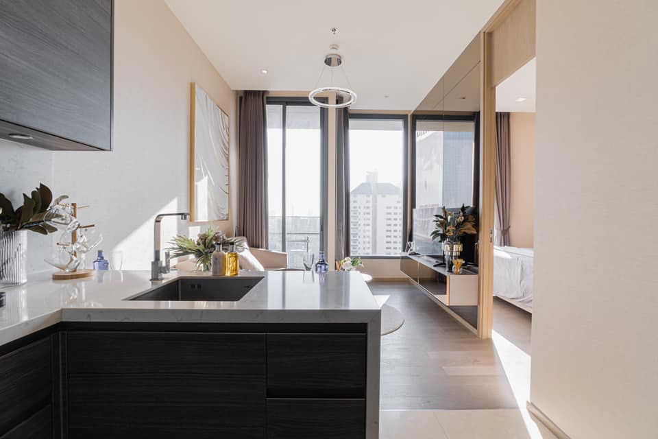 ให้เช่า - ดิ เอส อโศก ซูเปอร์ลักชัวรี 1 ห้องนอน 1 ห้องน้ำ