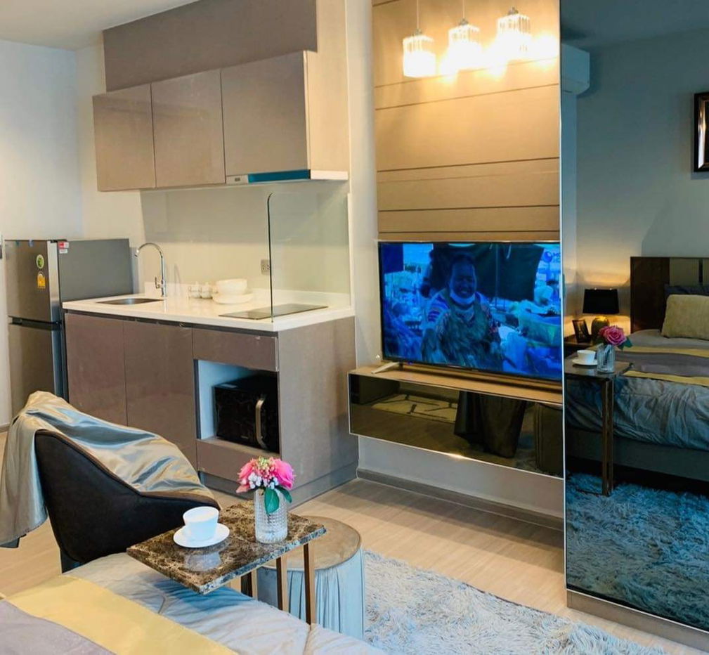 OMG2071  [ Life Asoke - Rama 9 ]  Nice Studio - Fully furnished - for RENT 26-Nov-25