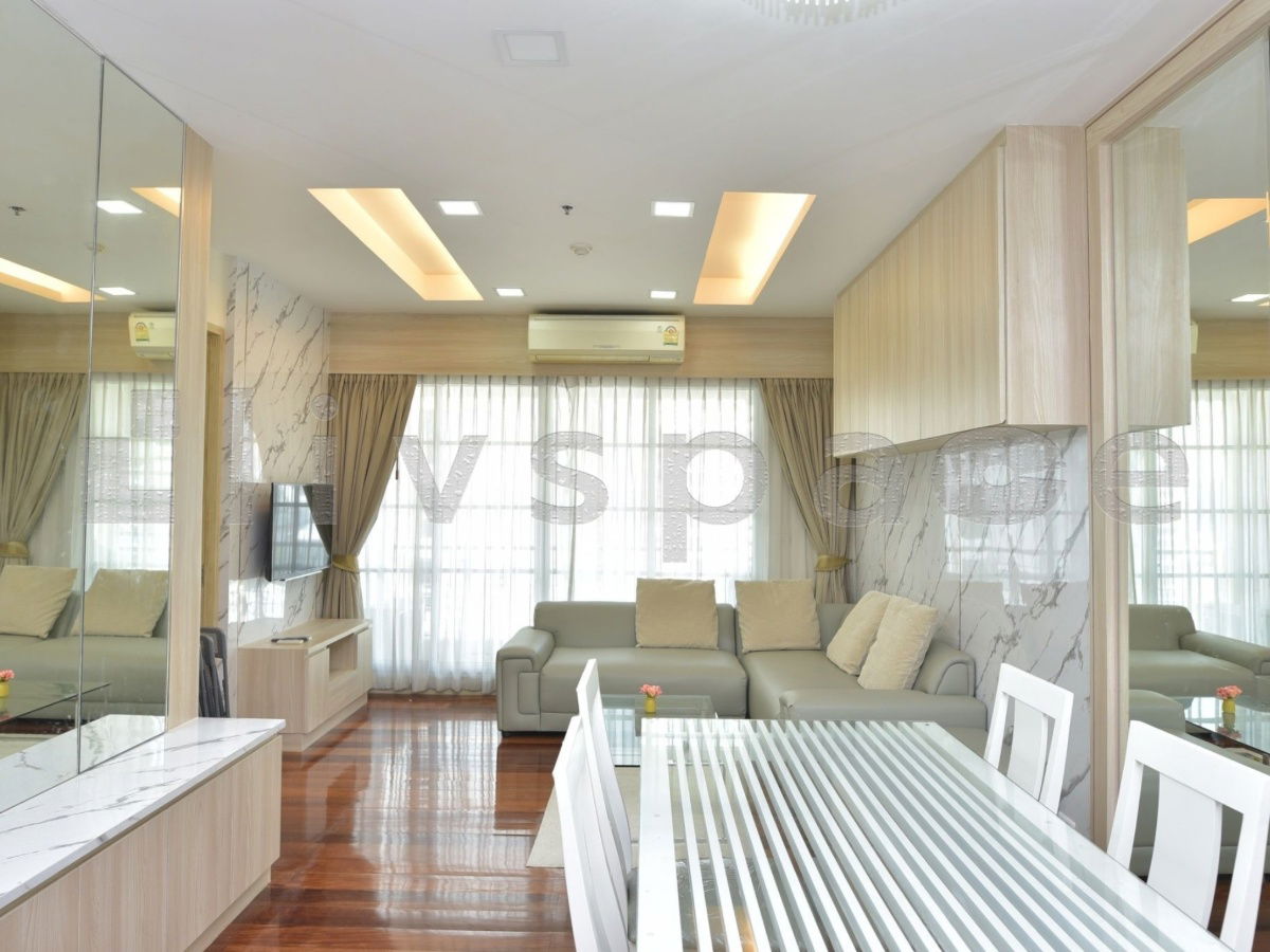 ▚ LD193ツ For Rent Baan Klang Krung Siam - Pathumwan Grand Family Suite 2 Bedrooms ⭐ Huge 87 Sq.m. Shock Price 36k