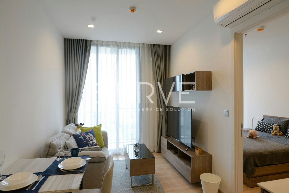 1 Bed Large Room Nice room City View Fully furnished Good Location  Close to BTS Saphan Khwai @ THE LINE Phahol - Pradipat