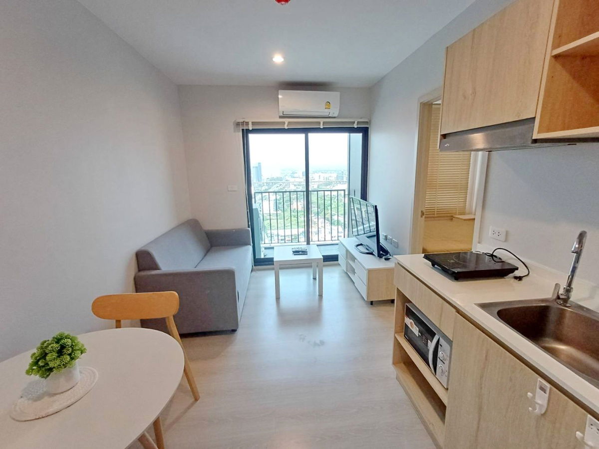 For rent 1 bedroom, 29th Floor, Nue Noble Srinakarin-Lasalle, close to MRT Si-Lasalle
