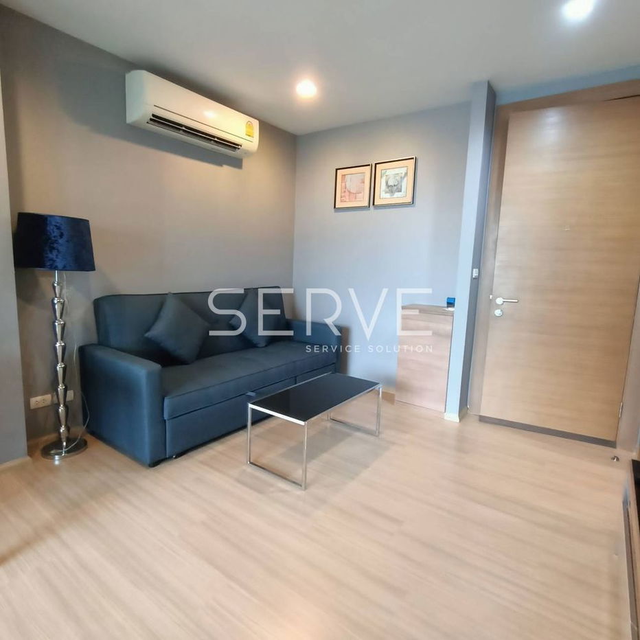 1 Bed 1 Bath Nice Room Good Location Next to MRT Huai Khwang 50 m. / For Rent-Rhythm Ratchada Huai Khwang
