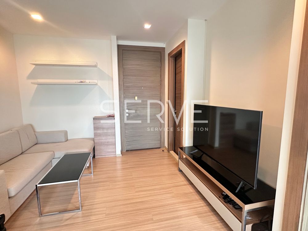 1 Bed 1 Bath Nice Room Good Location Next to MRT Huai Khwang 50 m. / For Rent-Rhythm Ratchada Huai Khwang