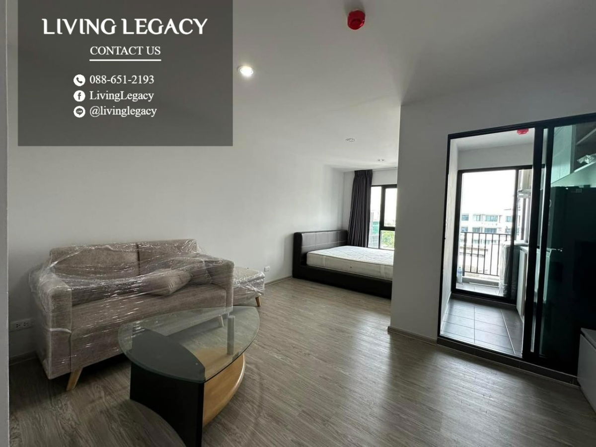SLZVV4 Condo For Rent RYE Huamark 30 Sq.M. Floor 8 Building A line id : @livinglegacy