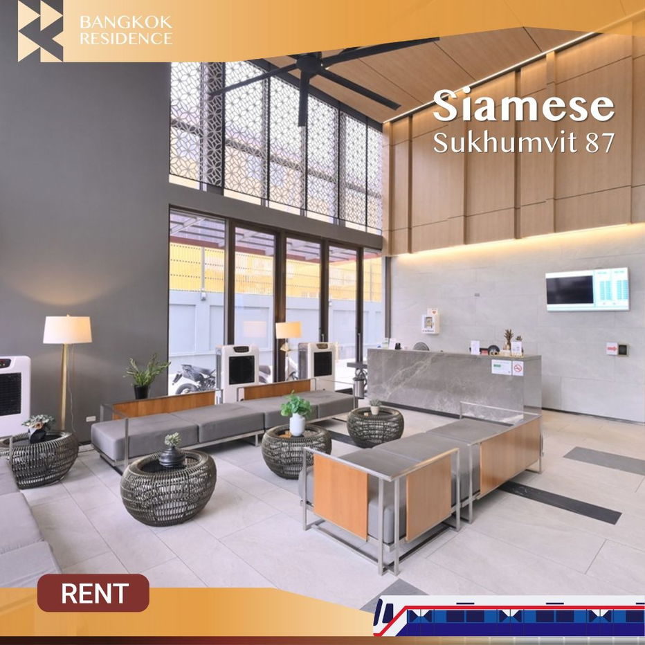 Luxurious duplex with full furnishings! 💎 Siamese Sukhumvit 87 💎 Near BTS On Nut