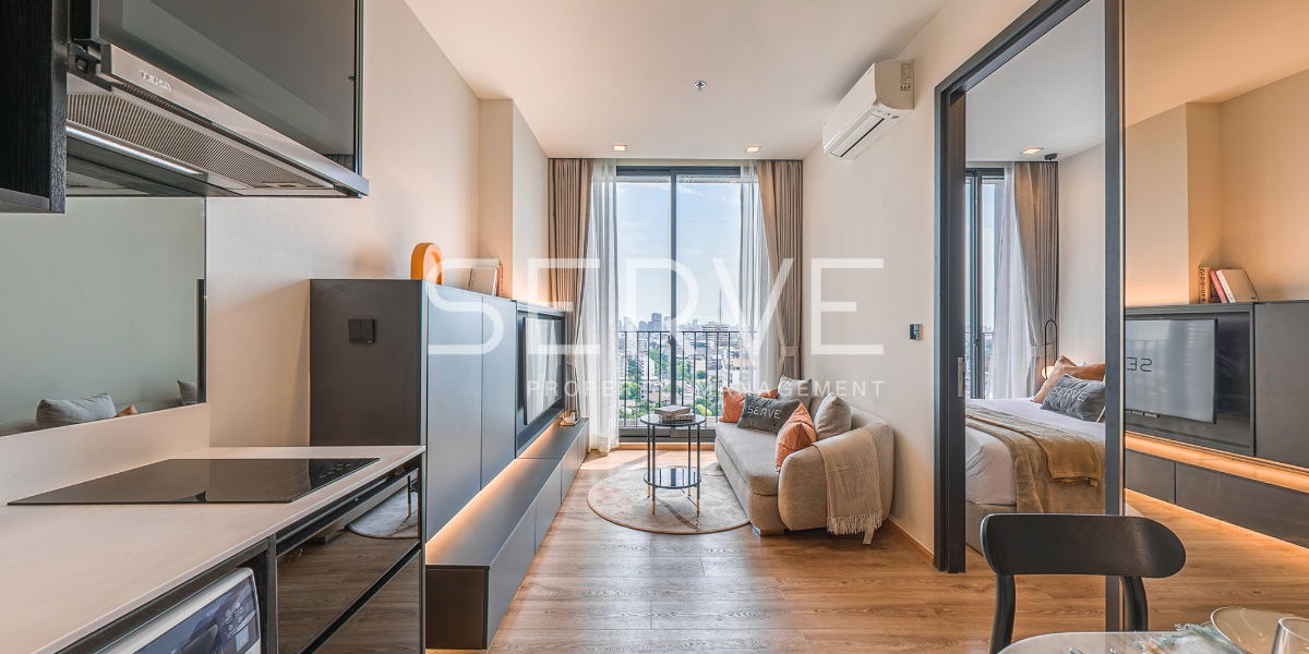 1 Bed Large Room Nice Room  Fully furnished New Condo Good Location Close to BTS Ari station  @ Noble Around Ari