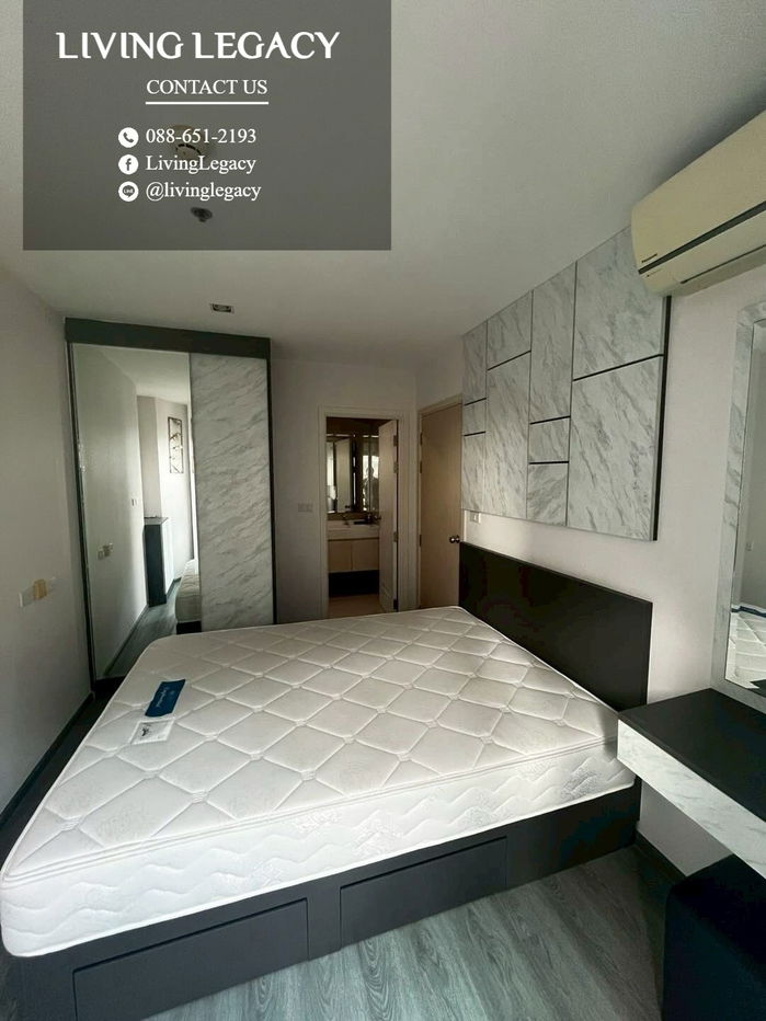 T67TJL Condo For Rent Rich Park @ Triple Station 29 Sq.M. Floor 12 line id : @livinglegacy
