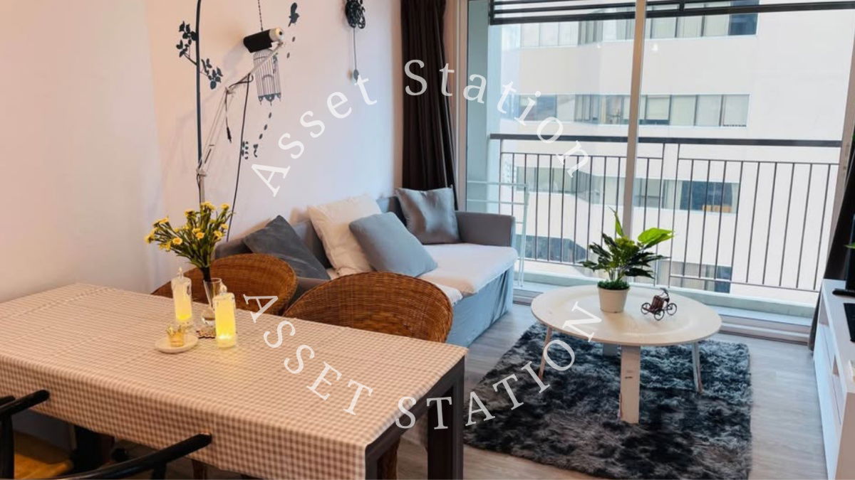 For rent: SYM Vibha - Ladprao, beautifully decorated room, city view, near BTS Ha Yaek Lat Phrao