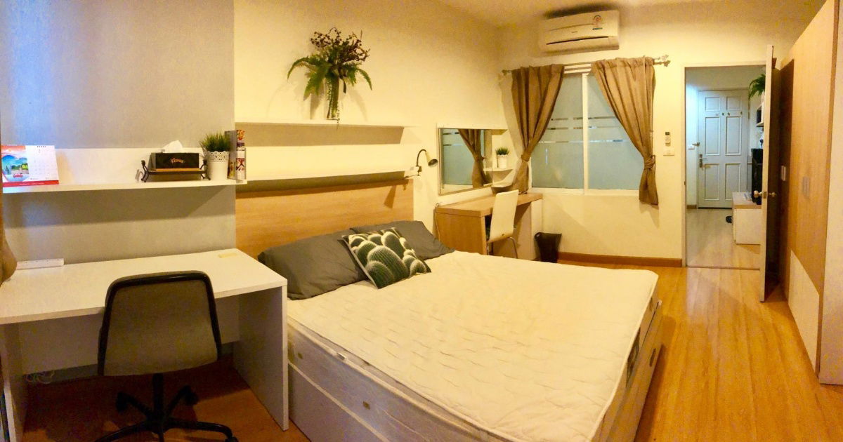 P-120316 Condo for rent Life @ Ratchada-Suthisan fully furnished (Confirm again when visit).