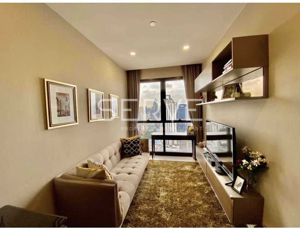 🔥Nice View 1 Bed 31 sq.m. Super High Fl. 30+ MRT Sukhumvit 20 m. & BTS Asok 230 m. at Ashton Asoke Condo  / For Rent