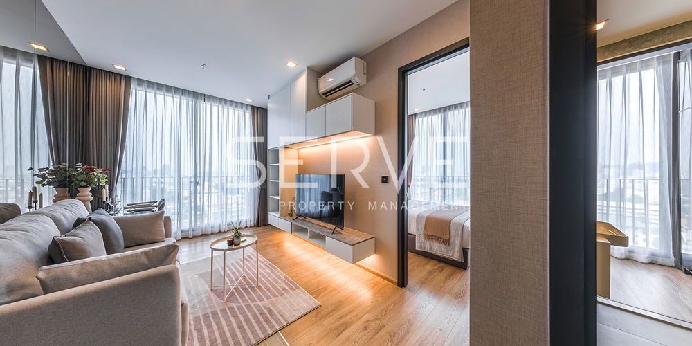 Modern Style 2 Beds High Fl. 25+ Good Location New Condo Close to BTS Ari 220 m. / For Rent-Noble Around Ari