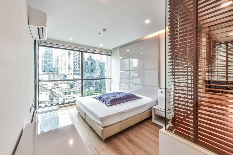 🏙️ For Rent – The Address Sathorn  ✨ 200m to BTS Saint Louis | Mahanakhon View | Large Balcony
