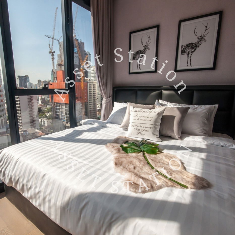 Ashton Asoke 出租，房间装修精美，靠近 BTS Asoke