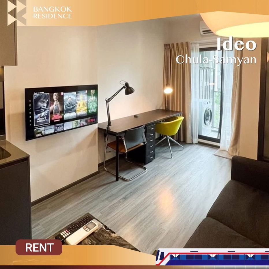Ideo Chula-Samyan 💥 Available now! Fully furnished, ready to move in immediately 💥 Near MRT Sam Yan