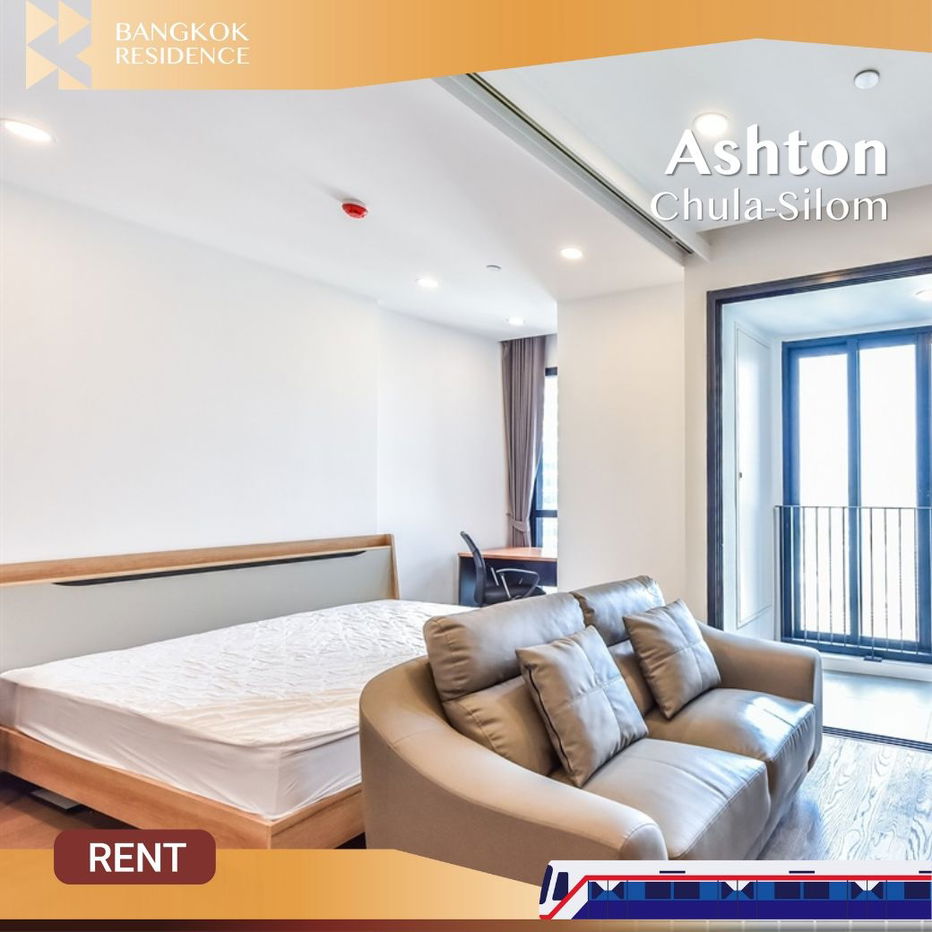 Ashton Chula-Silom ⭐ 漂亮单位，家具齐全，可随时入住🛌🏻 靠近 MRT Sam Yan